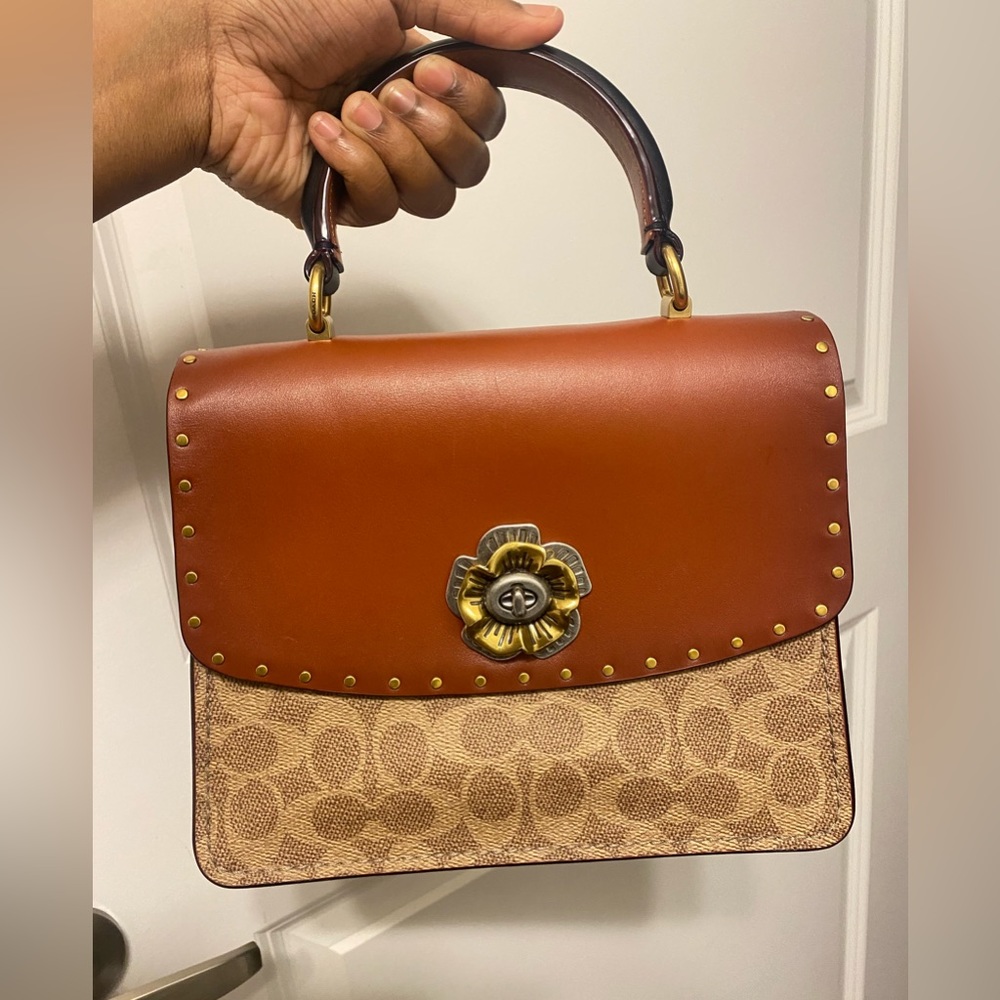 coach parker with top handle- send reasonable offers